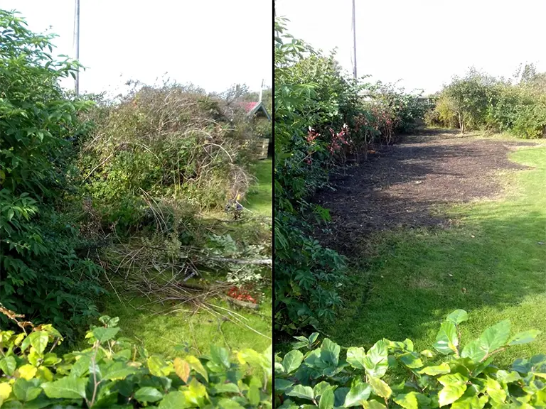 Vårstädning höststädning trädgård Varberg